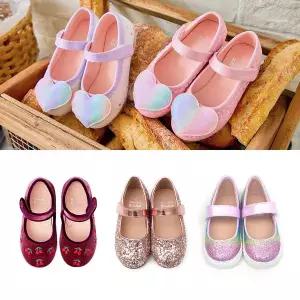 [보리보리/빔보빔바]빔보빔바 여아 구두 플랫 가을 러블리 반짝이 공주 구두 모음