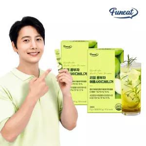 퍼니트 리얼 콤부차 애사비 애플사이다비니거 30포 x 2박스 / 스코비 분말 당류제로 탄산