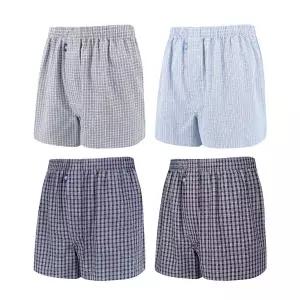 트라이 TRY 남자 팬티 쿨 트렁크 시어서커 남성팬티 4종세트 사각 박서 속옷 TMT04