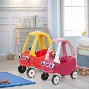 리틀타익스 코지 쿠페 지붕카 아기 붕붕카 승용 타는자동차 운전 주유소 역할놀이 레드 핑크