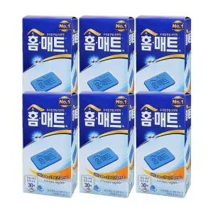 홈매트 교체용 리필 30매입 x 6개 (유통기한 26년3월9일까지)