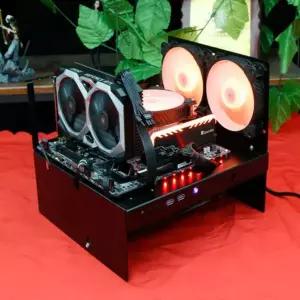 스탠드 게임용 PC 멀티 키보드 거치대 메인유닛 데스크탑 테이블