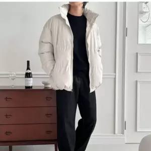 바람막이재킷 패딩조끼추천 오버핏 하이넥 가을점퍼 남자 간절기점퍼 패딩