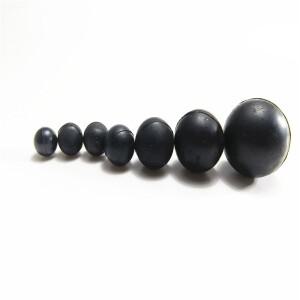 블랙 고무 알 공 버블건    공 직경 6mm  40mm 2 개 300