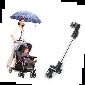 유모차우산 유모차 자전거 휠체어 용품 우산 양산 꽂이 거치대