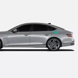 제네시스 G80 페이스리프트 주유구 PPF 보호필름