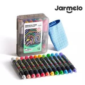 [캐스비][리틀호안미로] 젤타입먼지없는분필 12색(99902)