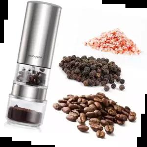 전동그라인터 썬쿡100 미니 전동그라인더 원두 후추 통소금 분쇄기
