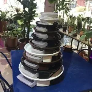 bns 태원 (원형)미니2호 내경130 서랍 물받침 화분받침대