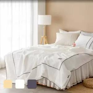 ToB 로지 뱀부 시어서커 냉감이불패드세트 K 3컬러