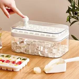 와르르 64구 원터치 아이스트레이 푸시 얼음틀 얼음통