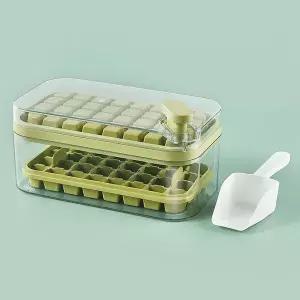 [콩심팥심]와르르 64구 원터치 아이스트레이 얼음틀 얼음통 그린