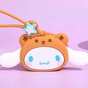 실리콘 미니 동전 지갑 캐릭터 코스튬 파우치