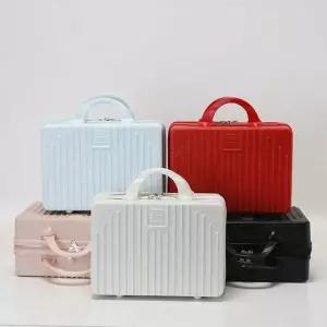 [셀러에이드]14인치 기내 휴대용 캐리어 보조가방 여행용 미니 트롤리 백