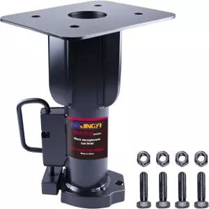 NBJINGYI 5륜에서 구스넥 트레일러 어댑터 - 길이 15인치 용량 20 000파운드 RV 및 말 트레일러용 원격