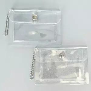 투명 비닐 카드지갑 포토카드 교통카드 수납 케이스 파우치