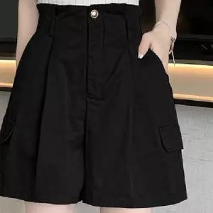 핀턱 하이웨스트 반바지 팬츠 ST0523 3부 여자 여성 여름 숏팬츠 데일리룩 편한 쿨반바지 핫팬츠