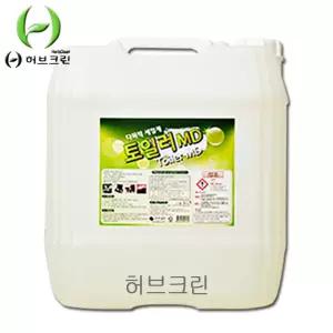 다목적 세정제 토일러MD 18L 피톤치드향코팅 찌든때제거제 오븐크리너 스티커제 악취제 욕실 주방 사무기기