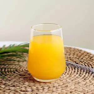 [골드스마일]라인 롱 글라스컵 390ml (6개 1세트) 사무용품