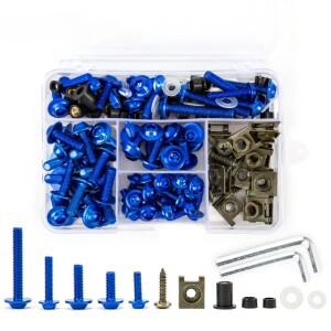 TENERE 700 MT07 MT 07 TMAX 500 560 FZ6 09 177PCS 바이크 오토바이 페어링 볼트 나사 너트 완료 키트