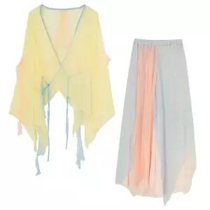 무용복 세트 입시용 찬양 한복 스타일 워십복 워십 의상