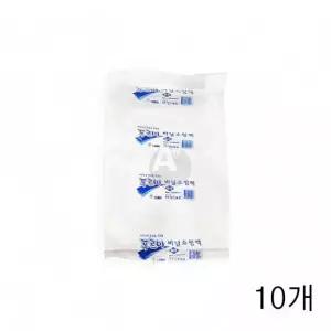 WL 푸르미 손잡이 비닐봉투 흰색 특대 38x46Cm) 70매 X 10개 배달봉투 포장비닐 식자재 식재료