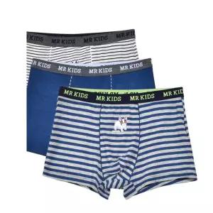 건조피부 초등 남학생 천연섬유 사각팬티3p 어린이팬티 즈로즈팬티 편한속옷 편한착용