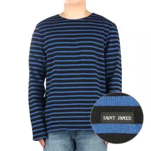 [세인트제임스] (6870 C) 남녀공용 메르디앙 모던 긴팔 티셔츠 638714
