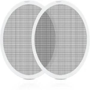 팬-타스틱 팬용 RV 통풍구 스크린 지붕 팬 프레임 부품 교체 스크린용 커버 액세서리 방충 및 환기 - 흰색