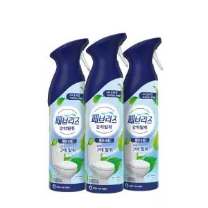 페브리즈 화장실용 에어 강력탈취 프레시 가든 본품165g 3개