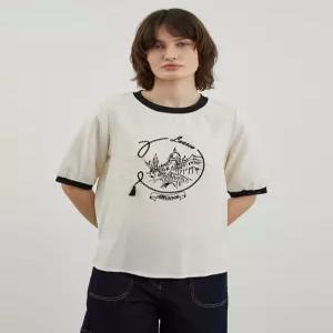 [올리비아로렌]Lauren 수술 티셔츠__VVCAS4M3461