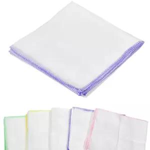 흡수력 뛰어난 순면 민무늬 가제 무지 손수건 10매 NCC2+8RRQ