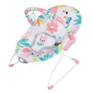 브라이트스타트 유아발육용품 플라밍고 바운서 유아 아기 흔들침대