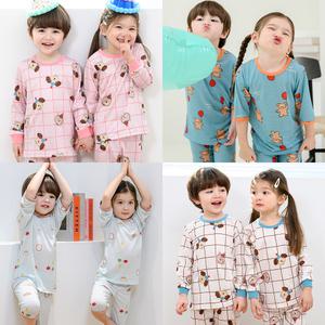 [보누맘]유아 실내복 아동 여름 내의 반팔 민소매 인견 키즈 내복 모음