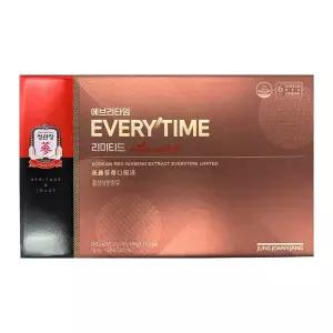 정관장 홍삼정 에브리타임 리미티드 10ml × 50포 / 짜먹는홍삼 / 지삼함유