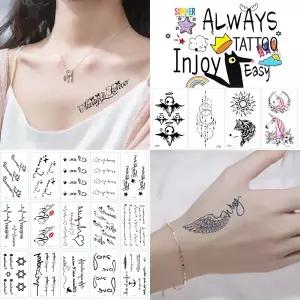 (30장세트)패션 방수 타투스티커 헤나 문신스티커 패션 타투 여성 남성