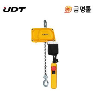 UDT UW-150H 미니전동호이스트 용량150kg 체인4m 비상스위치부착 윈치 리프트