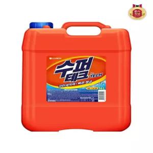 [테크]수퍼테크 대용량 액체세제 14L x 1개
