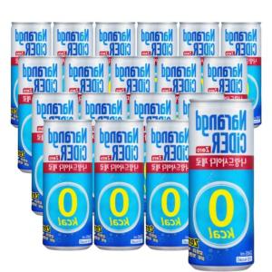 나랑드사이다 무가당 제로 제로사이다 제로칼로리 플레인 245ml 30캔