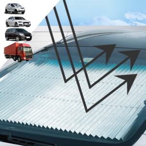 흡착식 차량용 앞유리 가림막 소형 중형 대형 화물차 suv 자동차 블라인드 햇빛 가리개 썬바이저 썬블럭