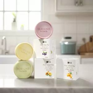 휴홈 자연을 담은 주방 설거지 비누 바 150g 3개 제로웨이스트