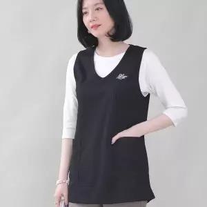 [NS홈쇼핑]애비뉴투지 엄마옷 송송 얇은 브이 핫픽스 보석 봄 여름 주머니 조끼 V03443..