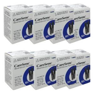 케어센스 (50매)X8개 혈당 당뇨 측정 검사지 시험지 스트립 스틱