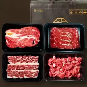 [냉장/냉동] 1++ 한우 스페셜 명품 세트 800g 투뿔 한우선물세트 구이용 등심 불고기 차돌박이 국거리 명절선물 프리미엄 정육 혼합 마장동 국내산 소고기 부모님 생신 캠핑 추천