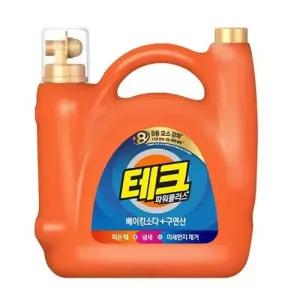 [텐바이텐]테크 세탁세제 베이킹+구연산 액체세제 일드겸용 5.5L 1개