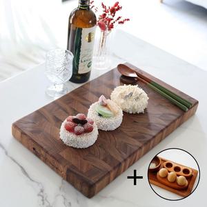 월넛 엔드그레인도마 원목 나무 옥주부 도마 42cm