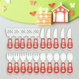 스푼포크 장난감세트 숟가락 모형식기 소꿉놀이 요리 주방놀이 (20p)