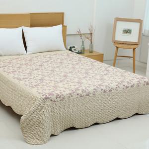 물세탁 플라워투톤 워싱 스프레드 패드 200x230cm