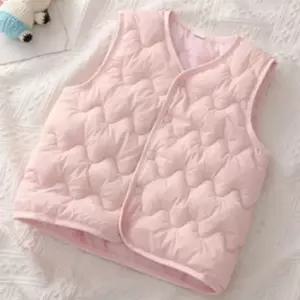 브이넥 경량 패딩 조끼 아동 여아 남아 유아동패딩조끼 유아동조끼 유아동겨울조끼