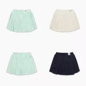 [베네통키즈](의정부점)QALG05531  플리츠 치마 레깅스